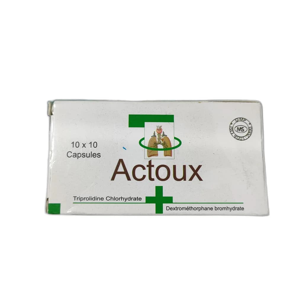 Actoux 2.5 mg / 30 mg per capsule