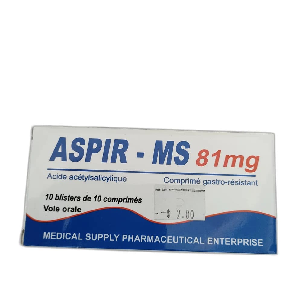 Aspir-MS 81 mg 81 mg