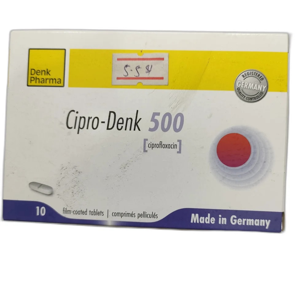 Cipro-Denk 500 500 mg - PHARMACIE MONGKUL