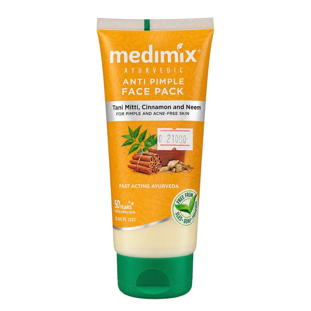 Medimix Ayurvedic Anti Pimple Face Pack 150 mL - Pharmacy Krech hong