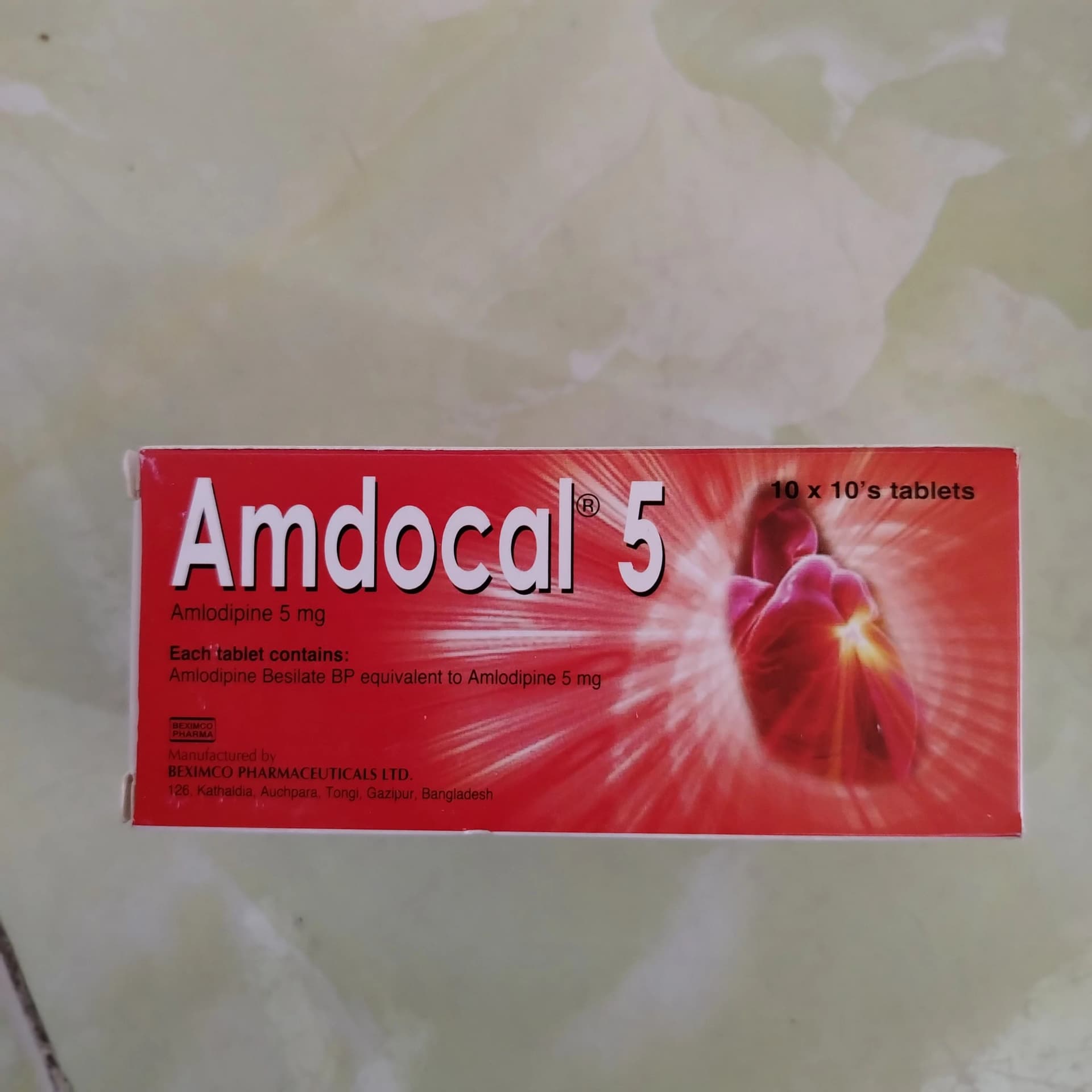 Amdocal 5 5 mg