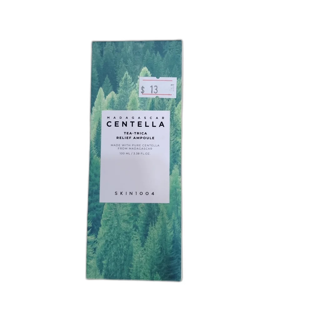 SKIN1004 Madagascar Centella Tea-Trica Relief Ampoule Tea Tree Leaf Water 94,000 ppm / Centella Asiatica Extract 5,621 ppm - PHARMACIE LA BELLE PHARMA