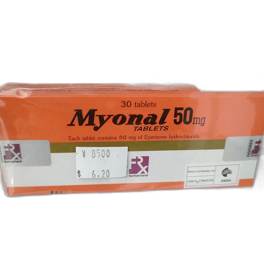 Myonal 50 mg - PHARMACY PONLEU AOSOT