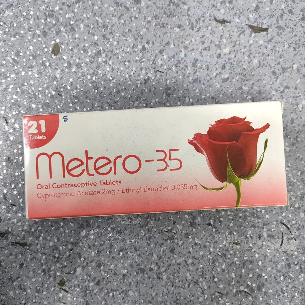 Metero-35 Cyproterone Acetate 2 mg / Ethinyl Estradiol 0.035 mg