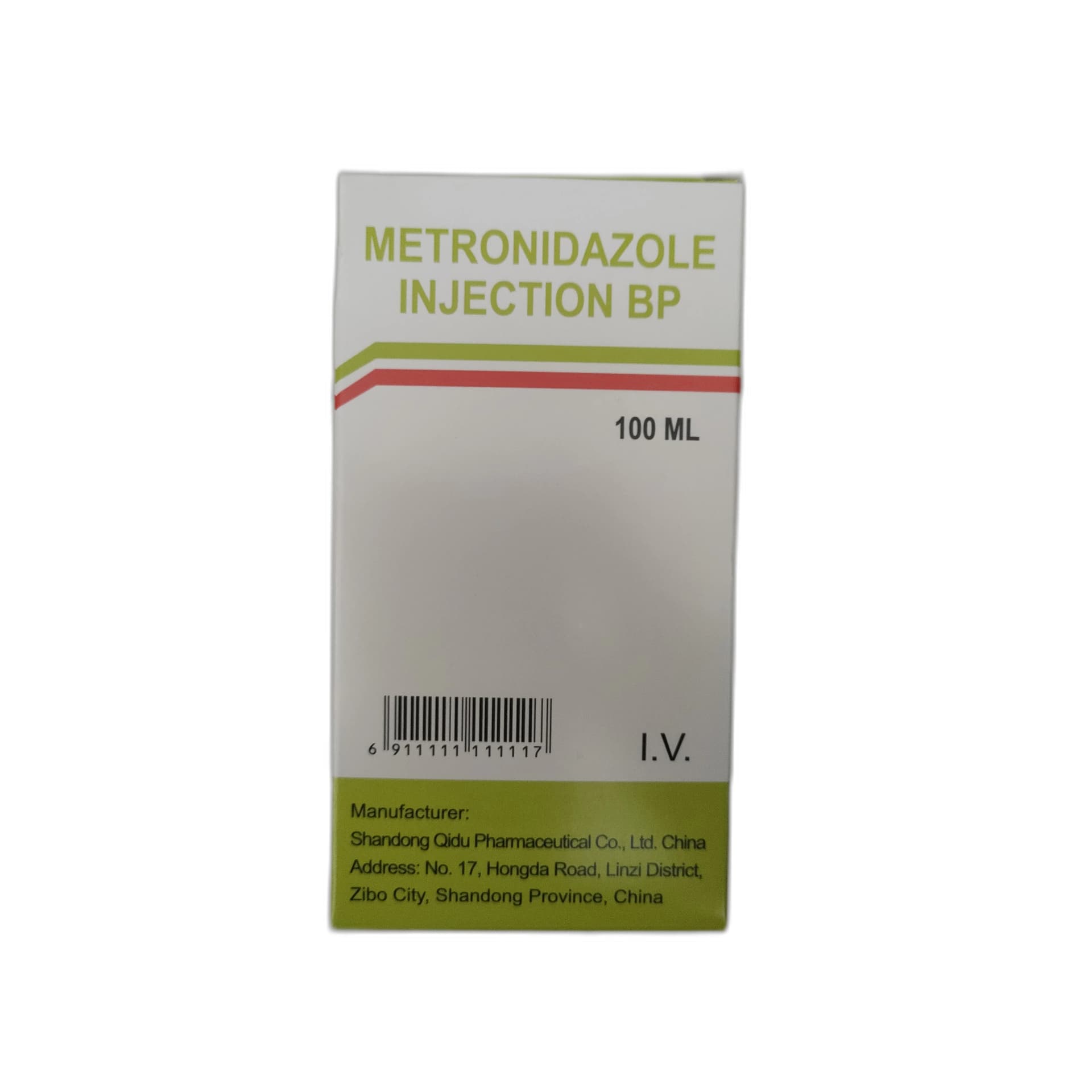 Metronidazole Injection BP 500 mg / 100 ml