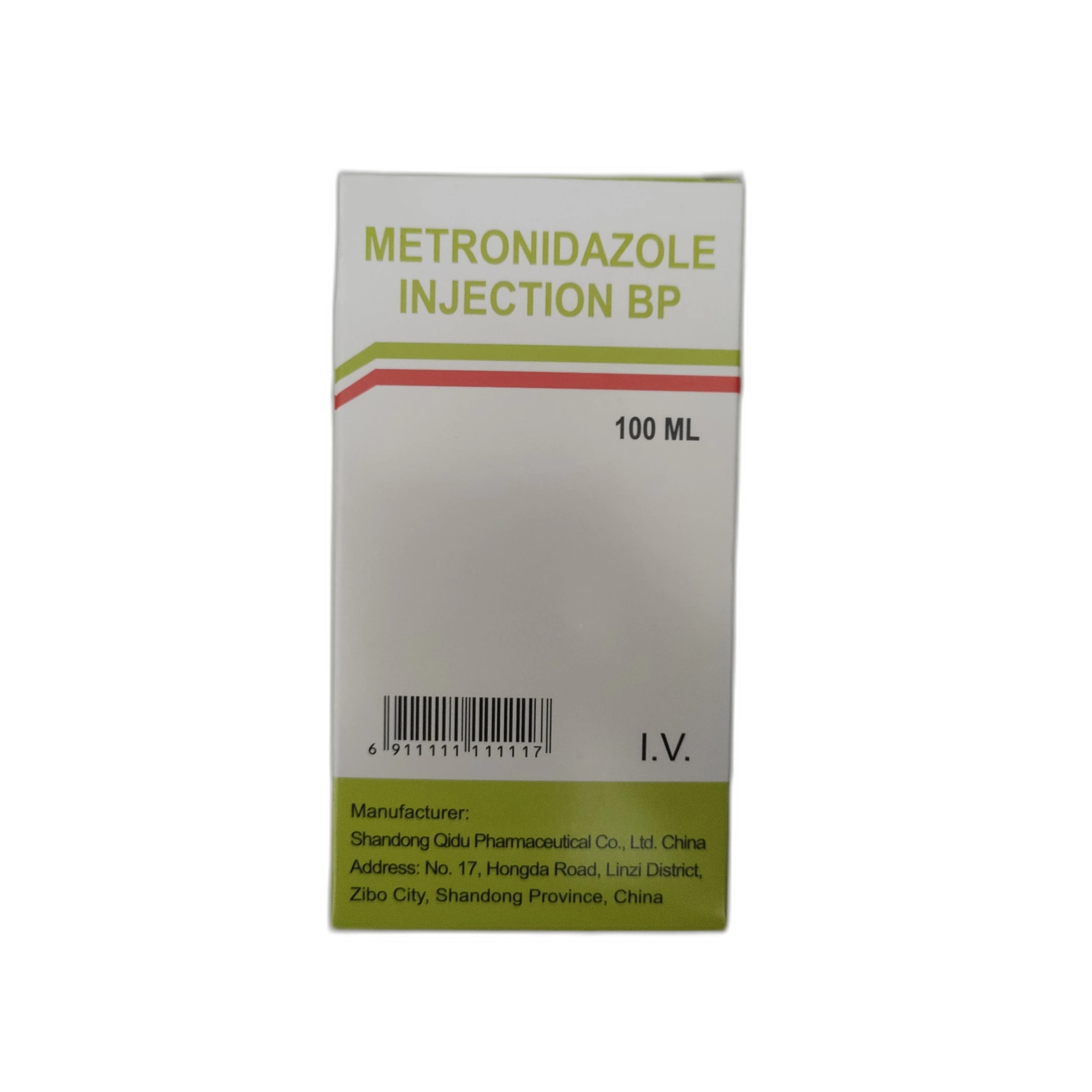 Metronidazole Injection BP 500 mg / 100 ml - PONLEU DOUNG DARA PHARMACY