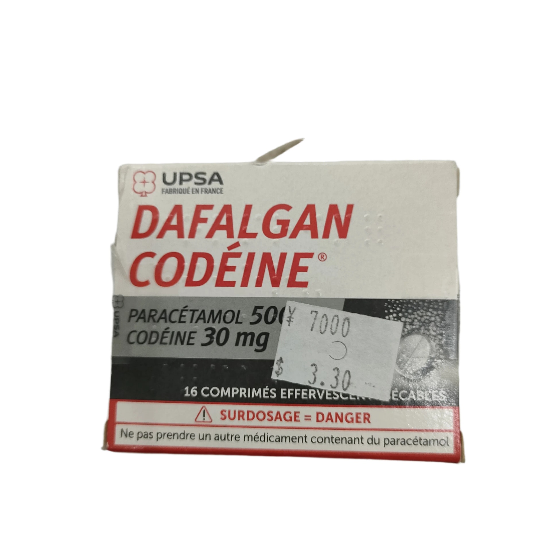 DAFALGAN CODEINE Paracetamol 500mg + Codeine 30mg - PHARMACY PONLEU AOSOT