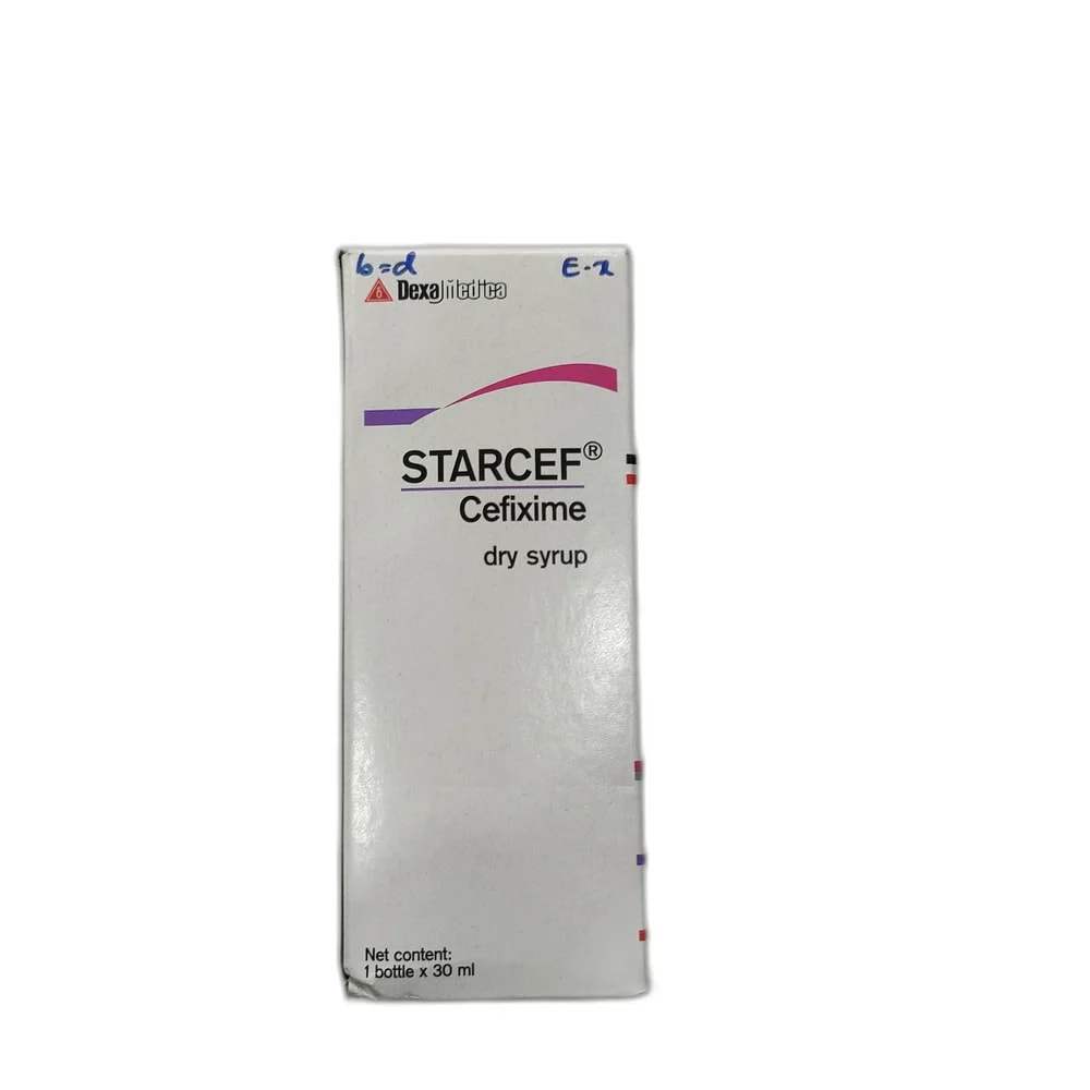 Starcef 100 mg / 5 ml - Reachvong Pharmacy