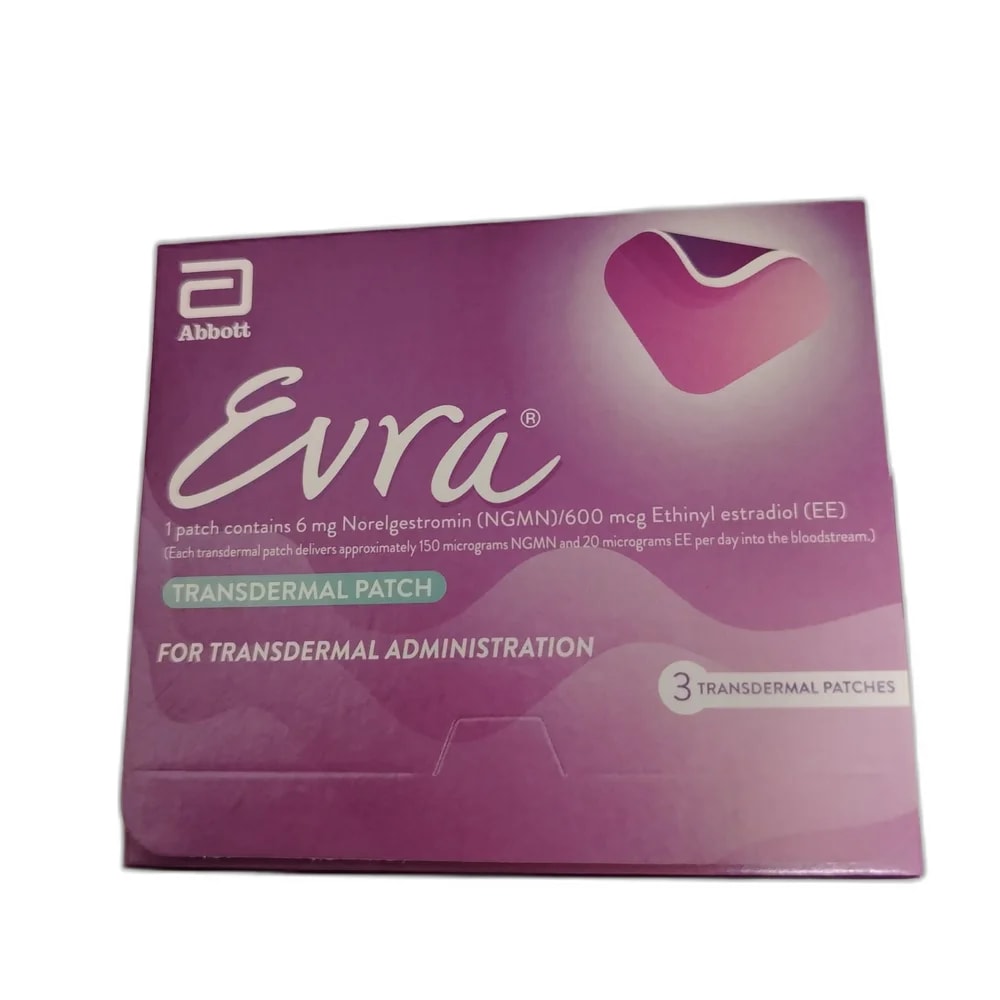 Evra (Abbott) 6 mg + 600 mcg - DHOU CARE PHARMACY