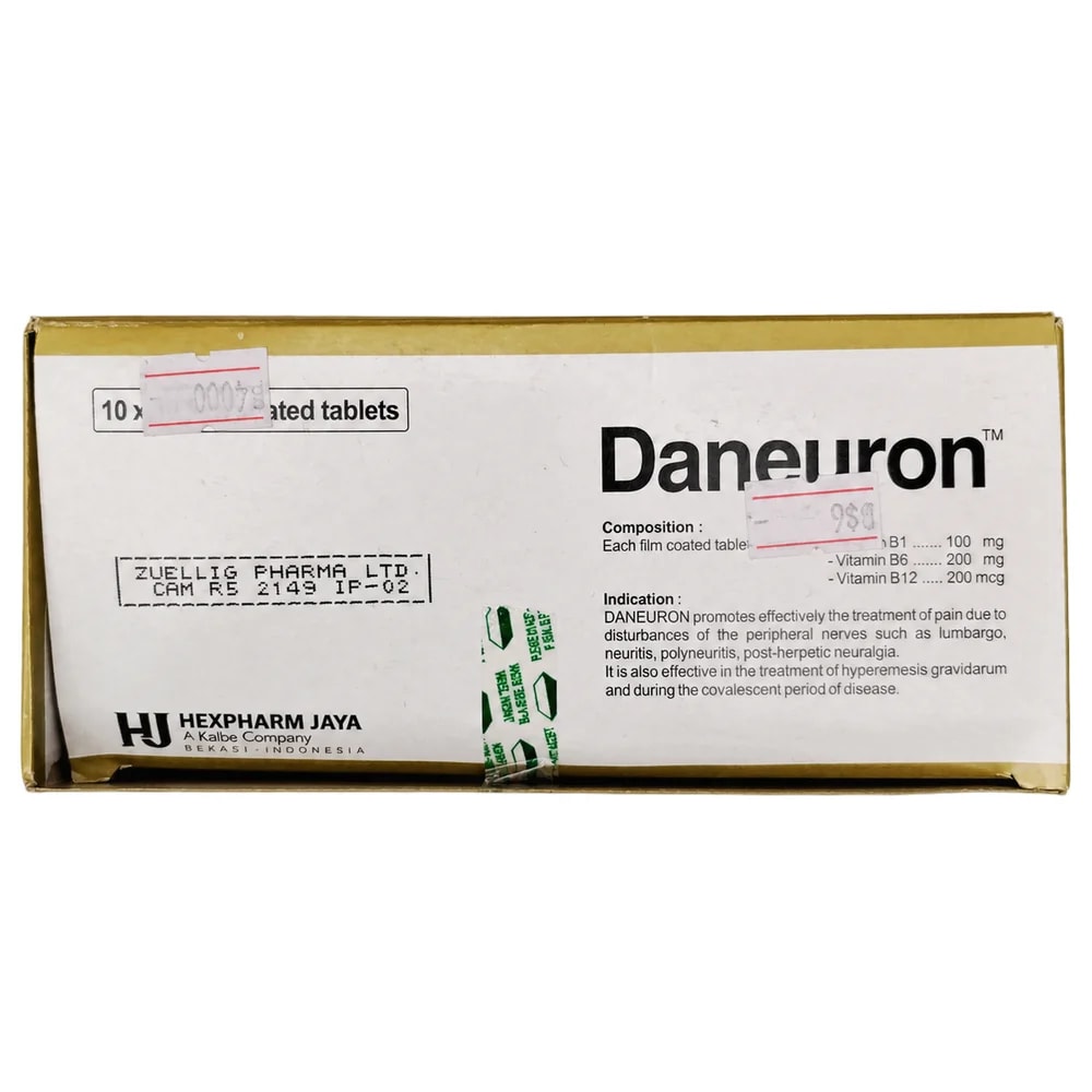 Daneuron 100 mg / 200 mg / 200 mcg - Pharmacy Krech hong