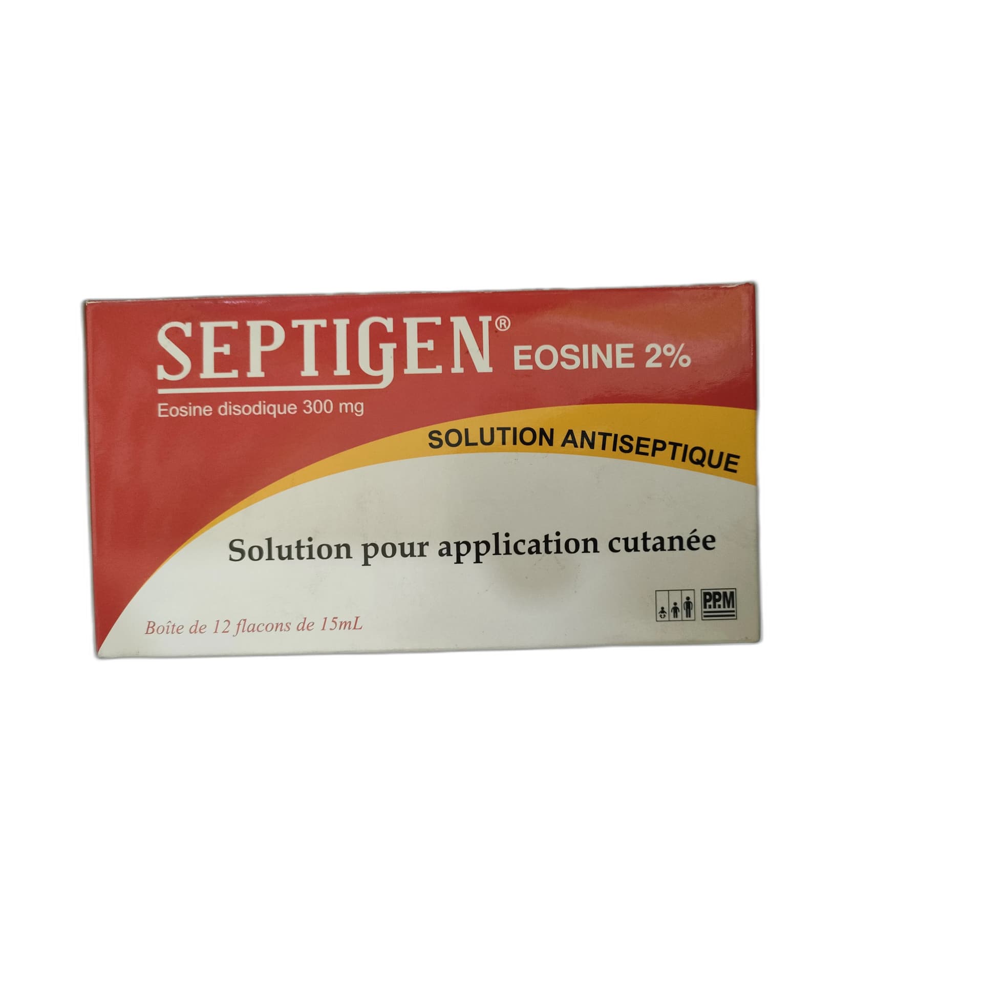 SEPTIGEN Eosine 2% Antiseptic Solution 300mg/15ml