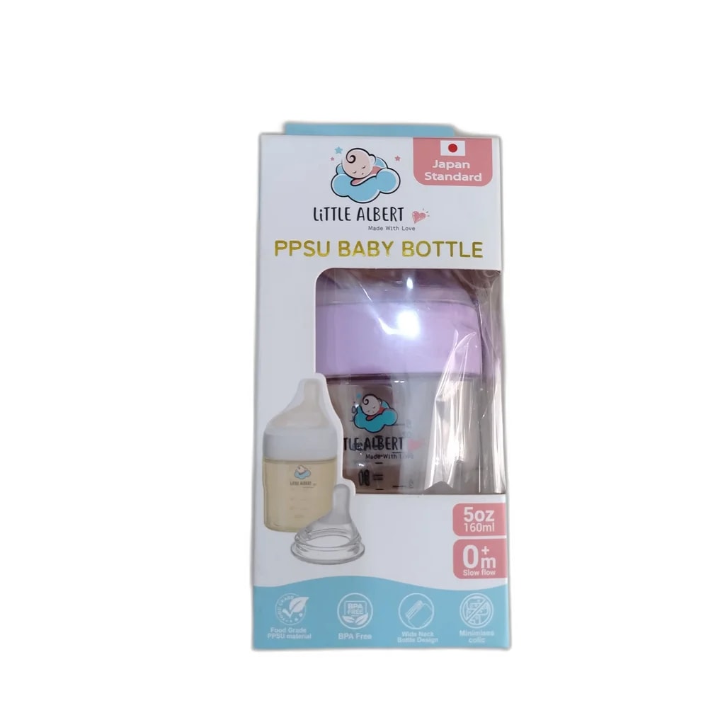 Little Albert PPSU Baby Bottle 5 oz (160 mL) - PHARMACIE LA BELLE PHARMA