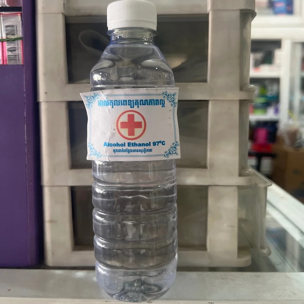 Alcohol 500ml - PONLEU DOUNG DARA PHARMACY