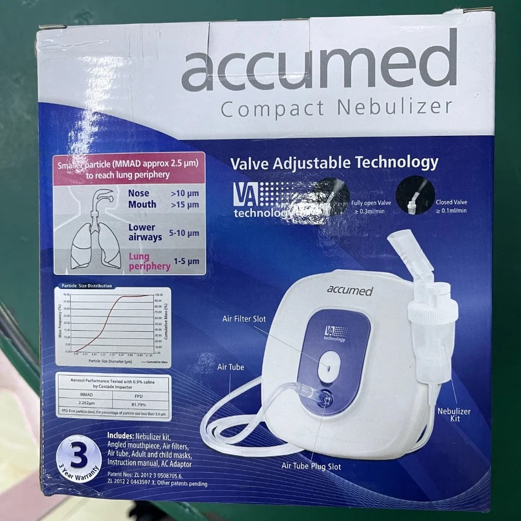 Accumed Compact Nebulizer NF80 Not available - Pharmacy Rotha 2