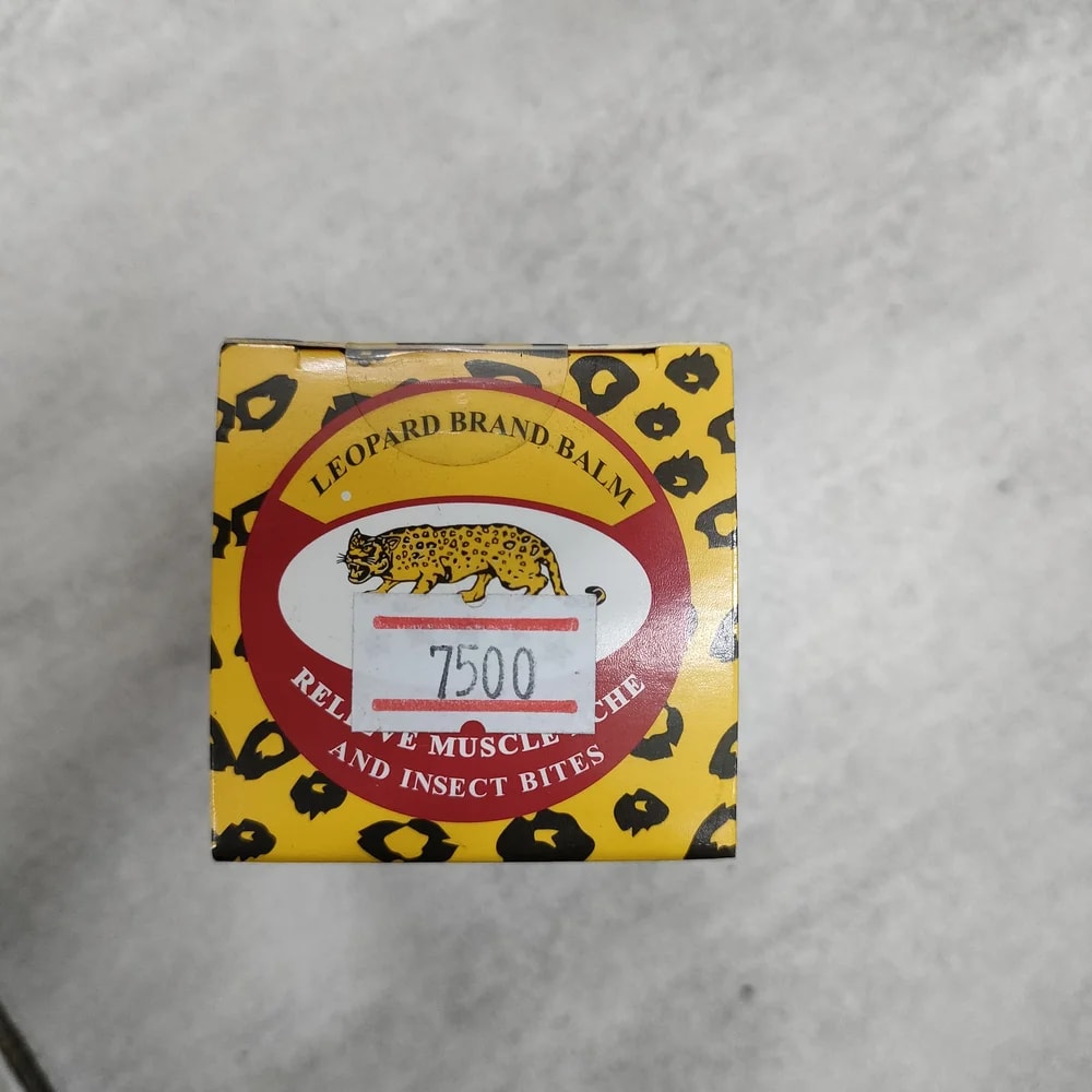 Leopard Brand Balm Topical balm, 40 g per jar - Depot De Pharmacie "A" Kim Houy
