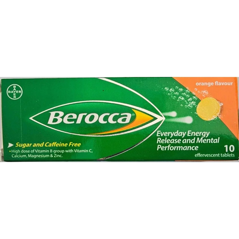 Berocca Orange flavour - TRAM NEAK PHARMCY