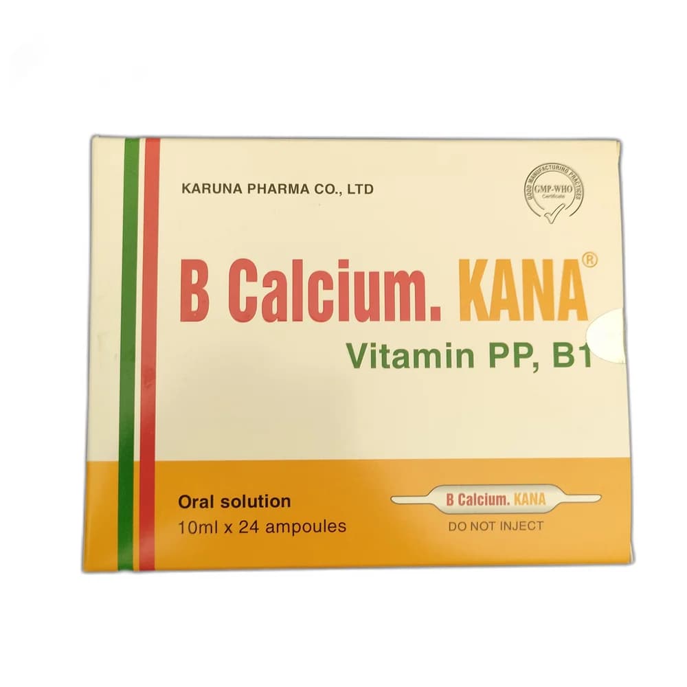 B Calcium. KANA 300 mg / 20 mg / 2 mg per 10 mL