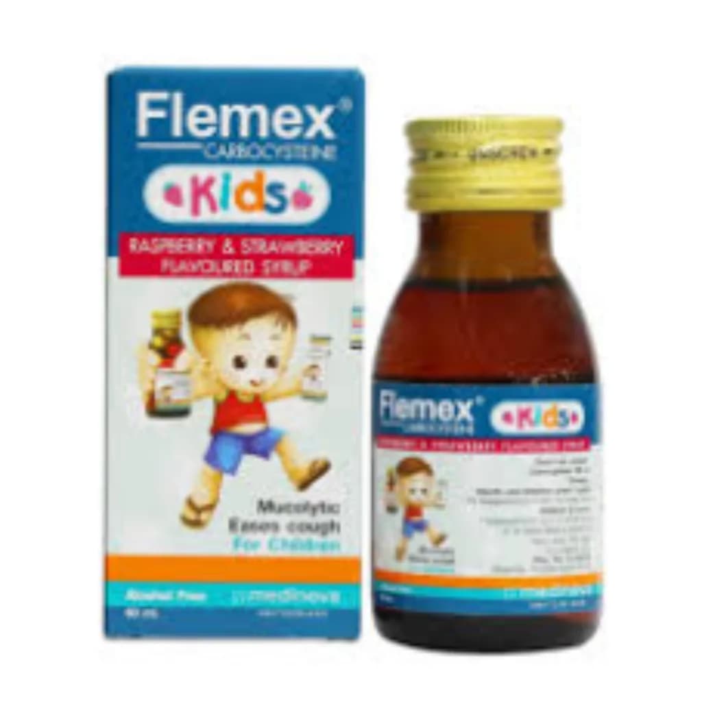 Flemex Kids Carbocysteine Syrup 5ml per dose