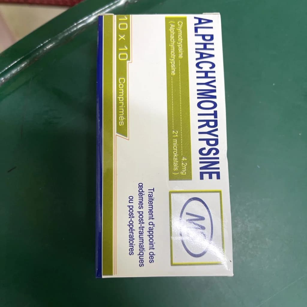 Alphachymotrypsine 4.2mg