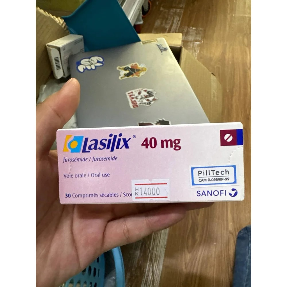 Lasilix 40 mg scored tablets, 30 tablets - Kim Yi