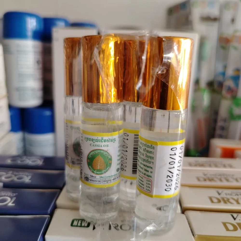 Cassia Oil Aromatic cassia (cinnamon) oil, 10 cc roll-on