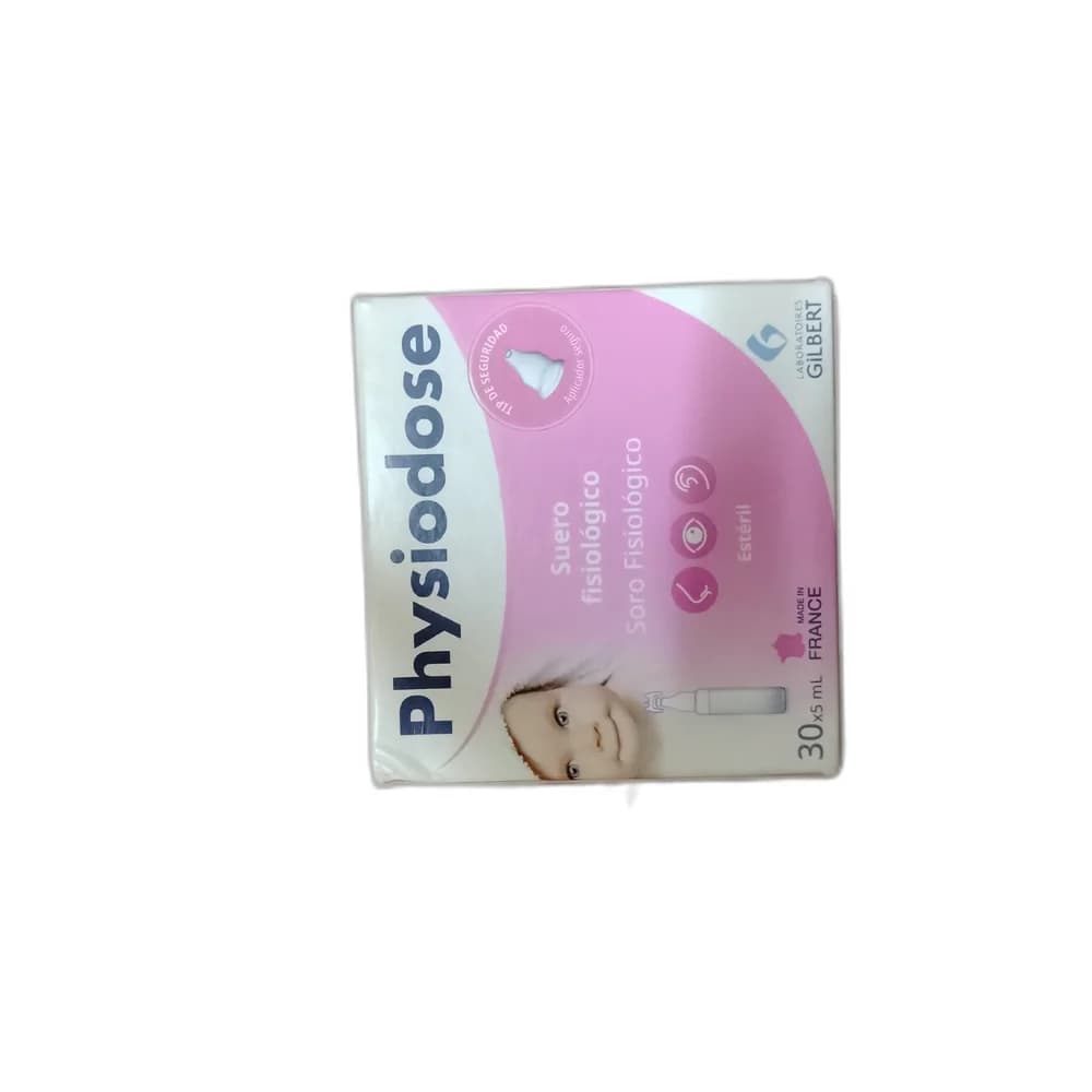 Physiodose 5 mL per single-dose vial; 30 vials per box