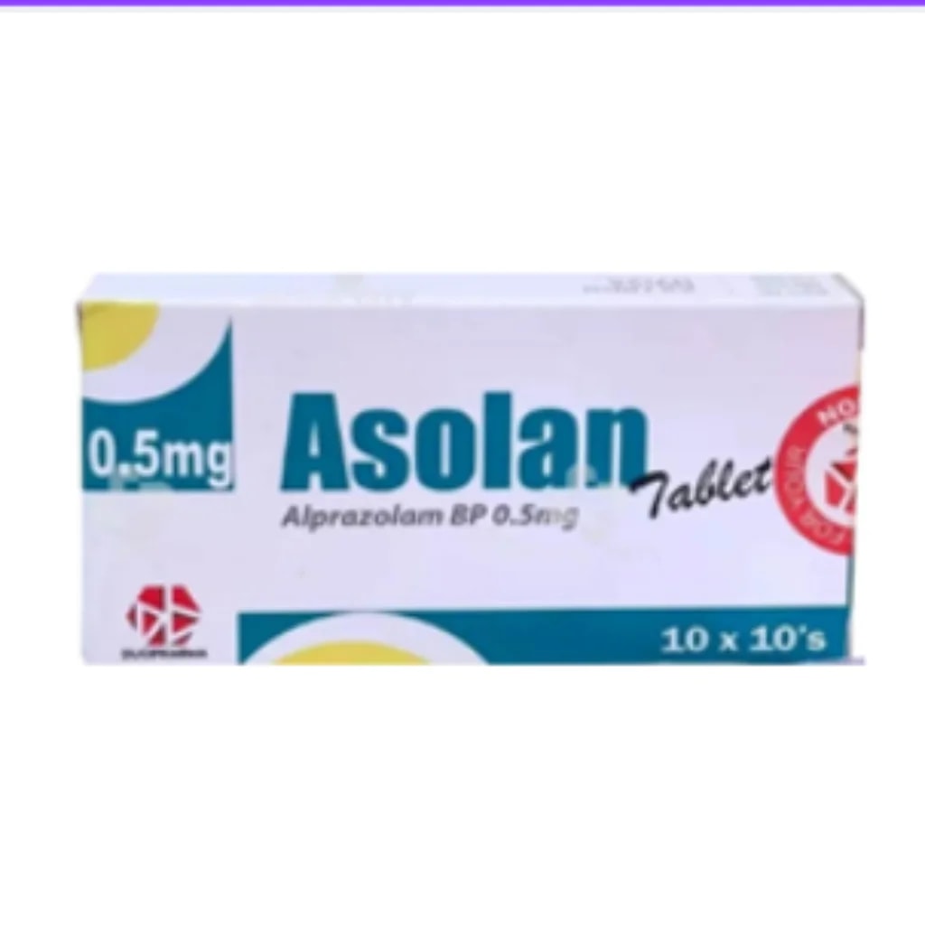 Asolan 0.5mg = Xanax 0.5mg (Alprazolam) 0.5mg - Phnom Penh Care Pharmacy 2ND Floor / Under CENTRAL HOSPITAL