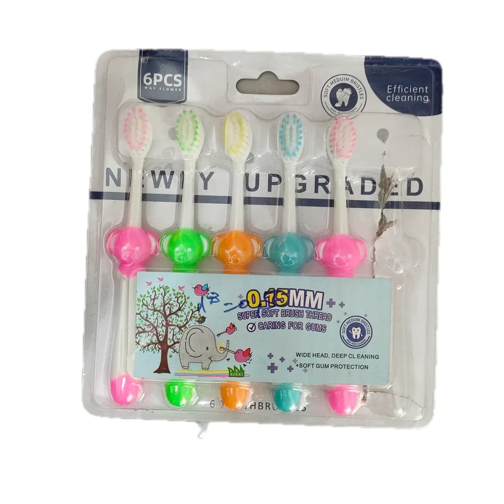 May Flower Kids Toothbrush 0.15 mm soft bristles