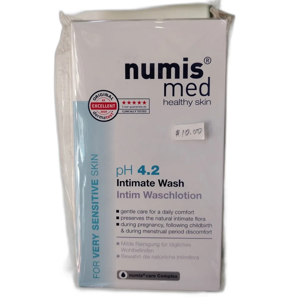 Numis Med 200 ml bottle of intimate wash, pH 4.2 - PHARMA ASSIST PHARMACY