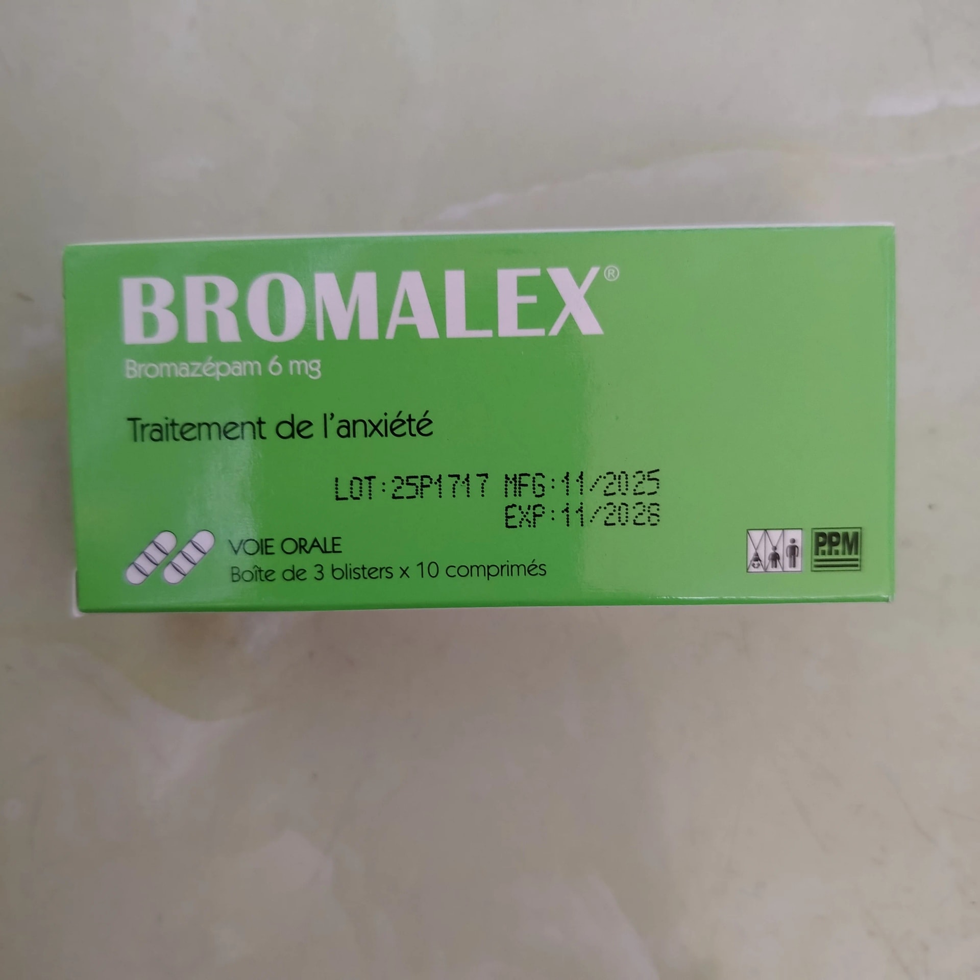 Bromalex 6mg - Phal Cham Rouen