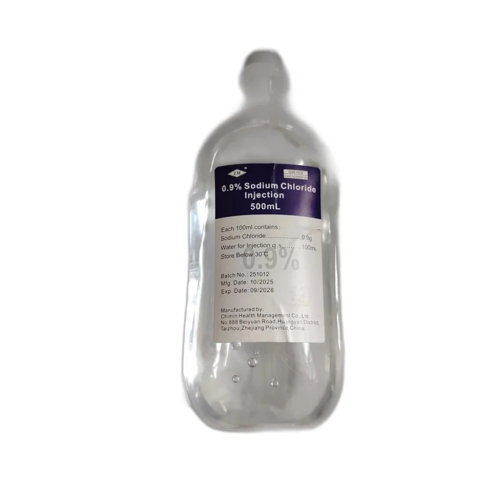 Sodium Chloride Injection 0.9% - PHARMACIE RATANAK