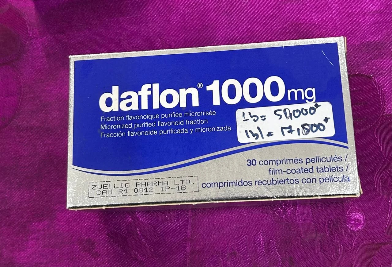 Daflon 1000mg 1000mg - Dosage pharma
