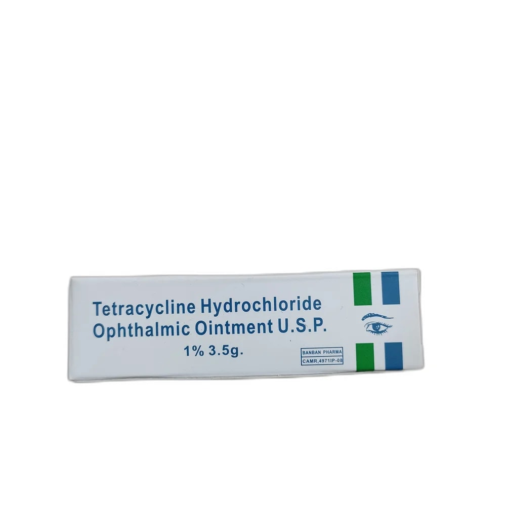 Tetracycline Hydrochloride Ophthalmic Ointment 1% (10 mg/g) - PHARMACIE MONGKUL