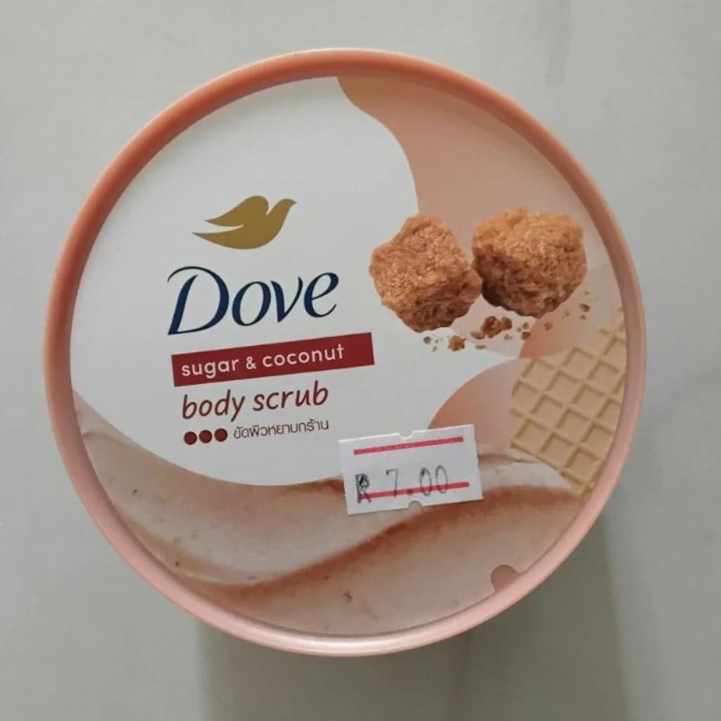 Dove Sugar & Coconut Body Scrub 200 g Not available