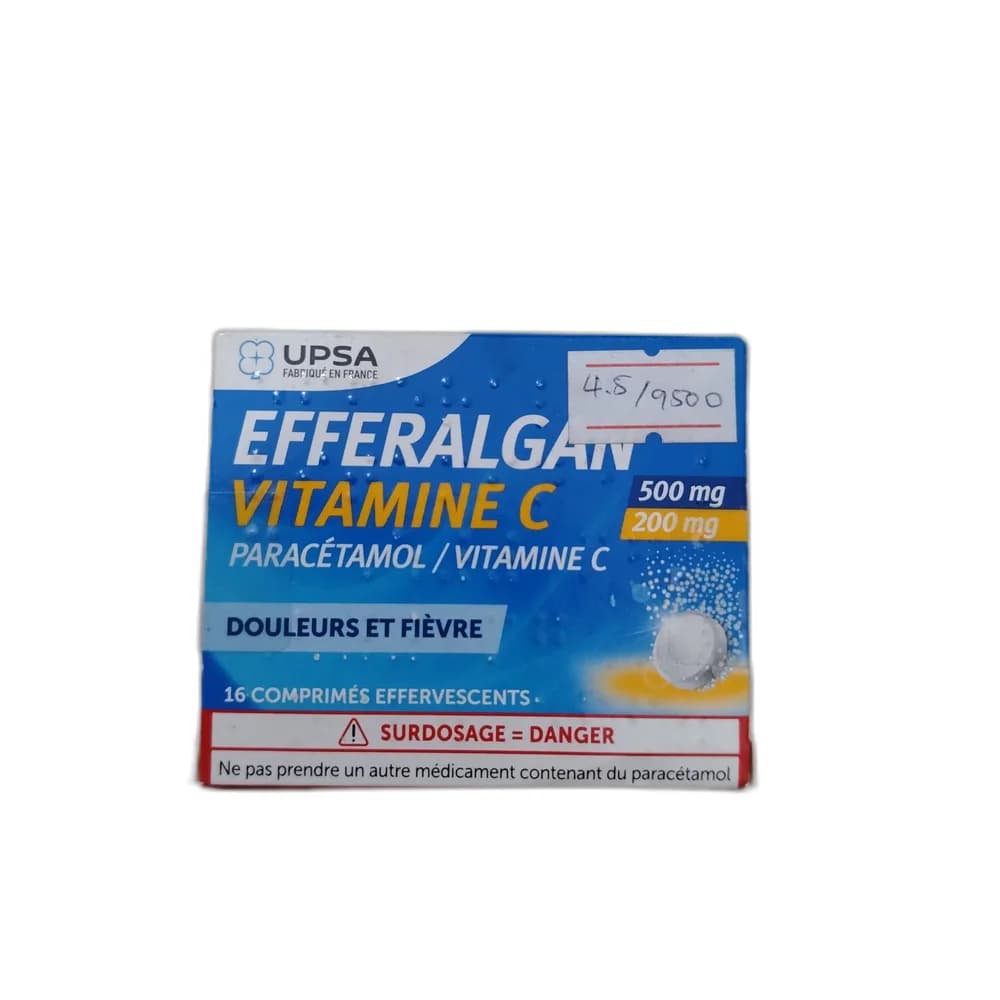 Efferalgan Vitamine C 500 mg / 200 mg