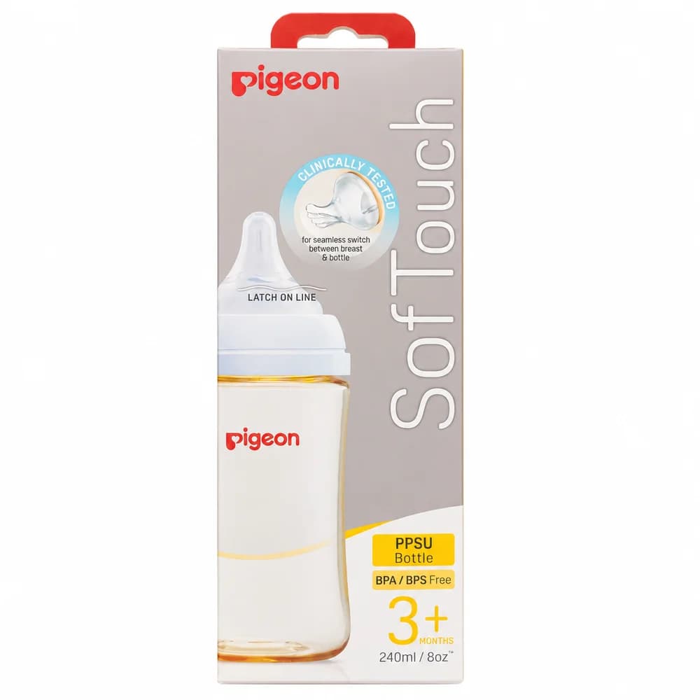 Pigeon SofTouch PPSU Baby Bottle 240 ml