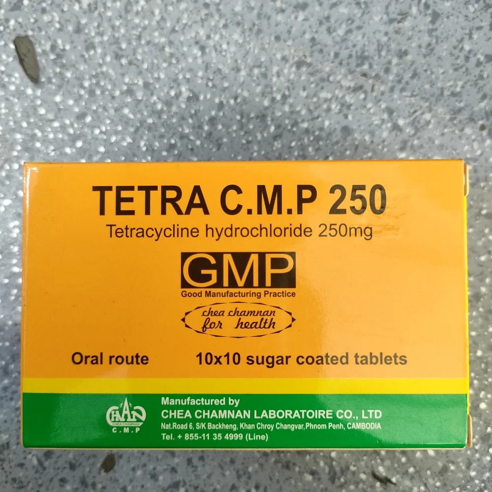 Tetra C.M.P 250 250 mg - Depot De Pharmacie "A" Kim Houy