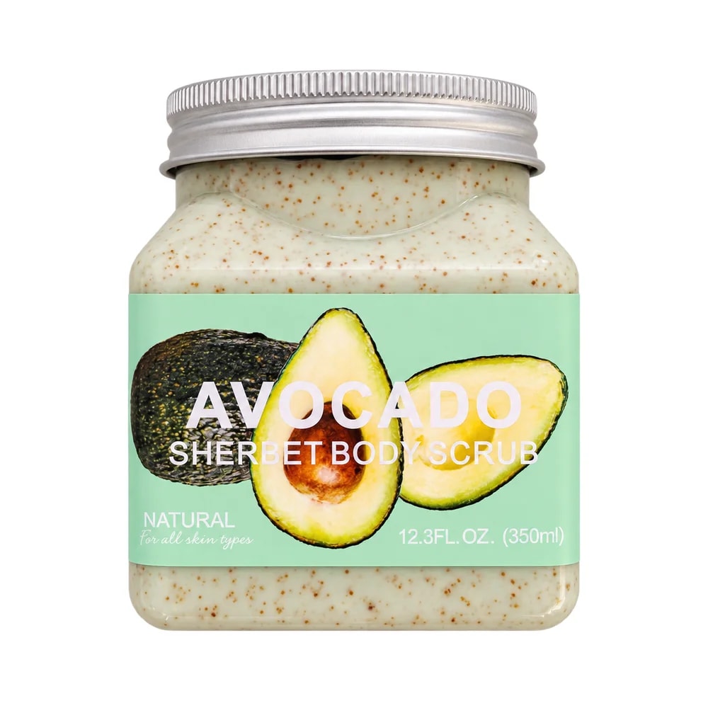 Wokali Avocado Sherbet Body Scrub 350 ml - Pharmacy Krech hong
