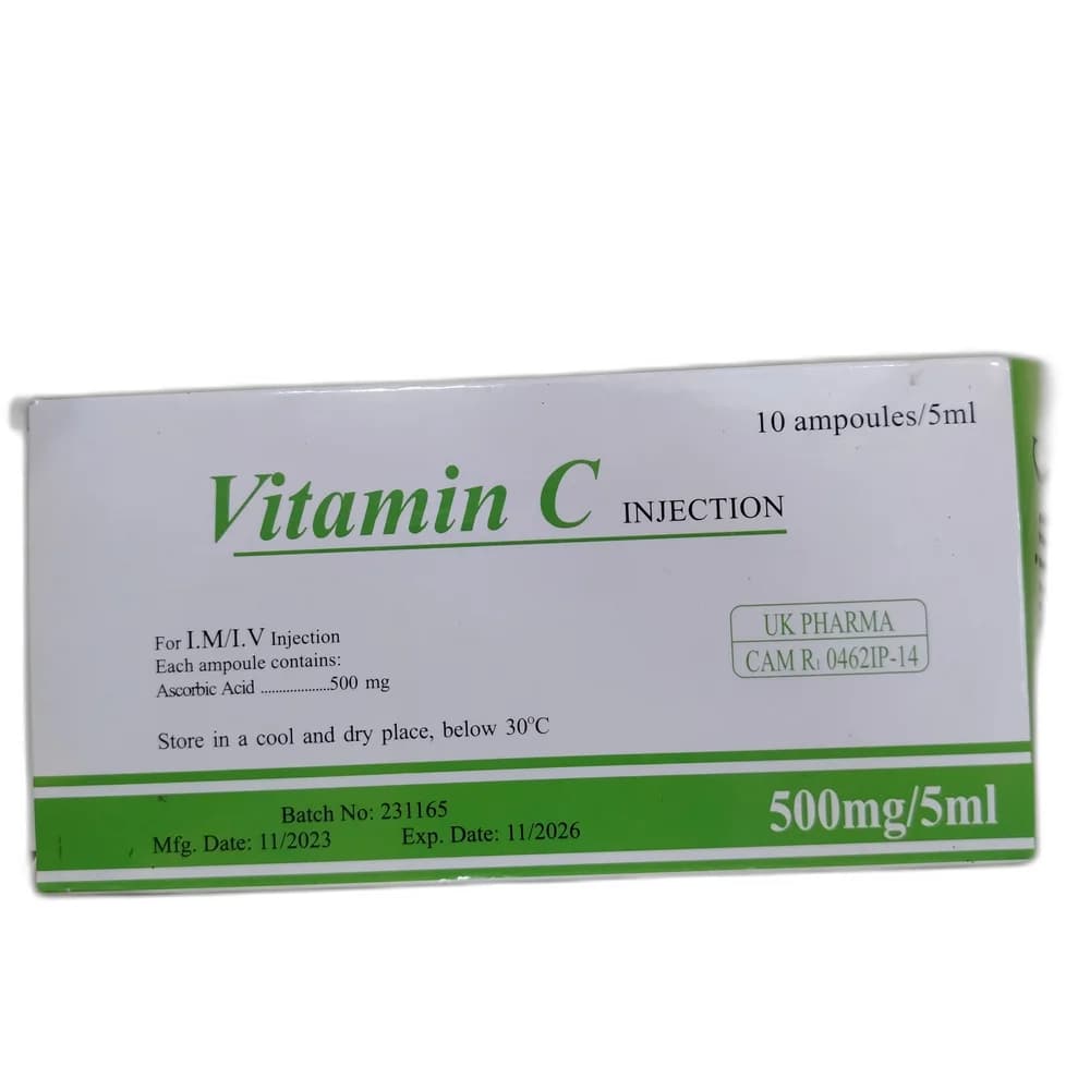Vitamin C Injection (Huazhong) 500 mg / 5 ml