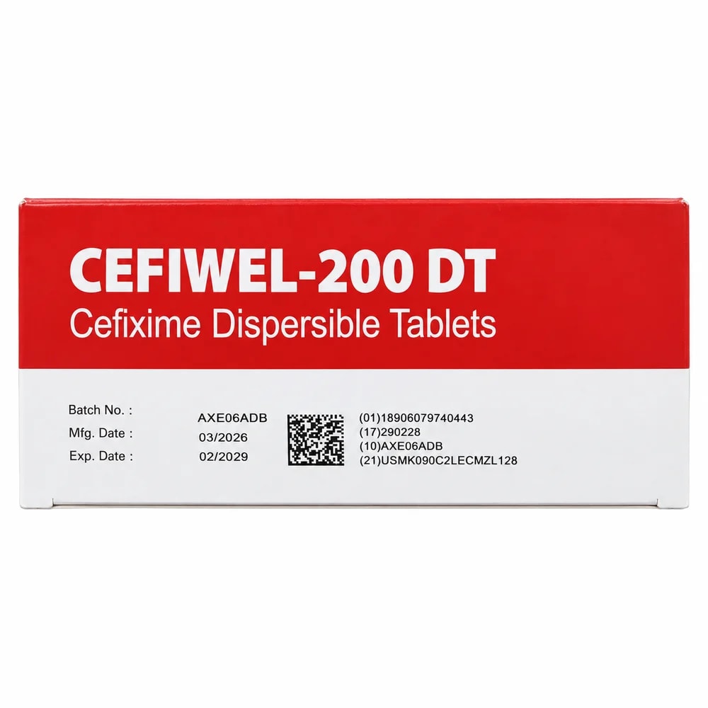 Cefiwel-200 DT 200 mg - Pharmacy Krech hong