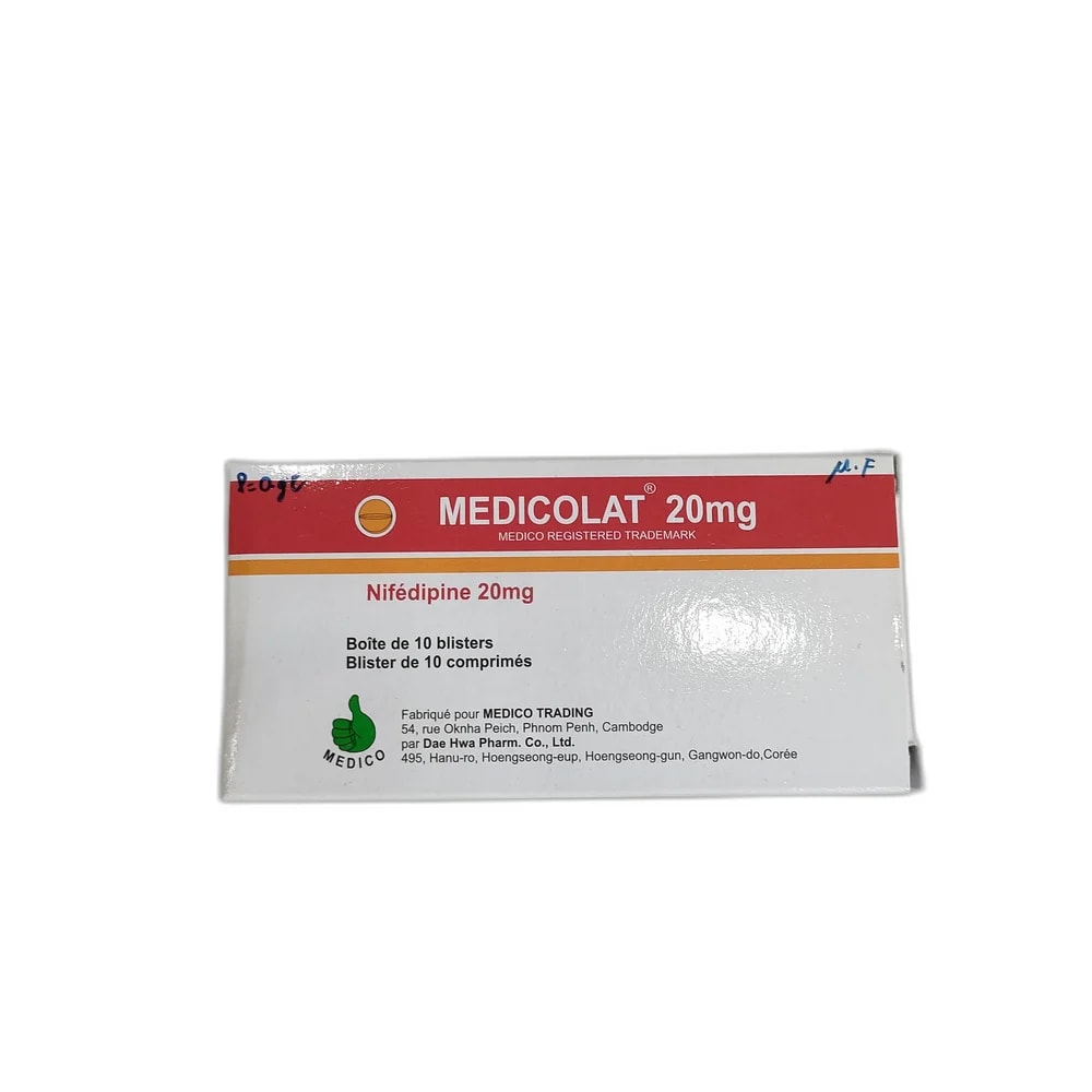 Medicolat 20 mg - Reachvong Pharmacy