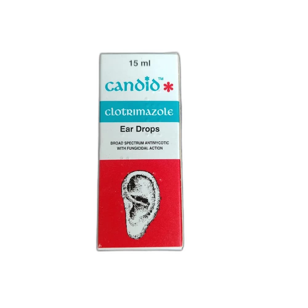 Candid Ear Drops Clotrimazole 1% 15ml