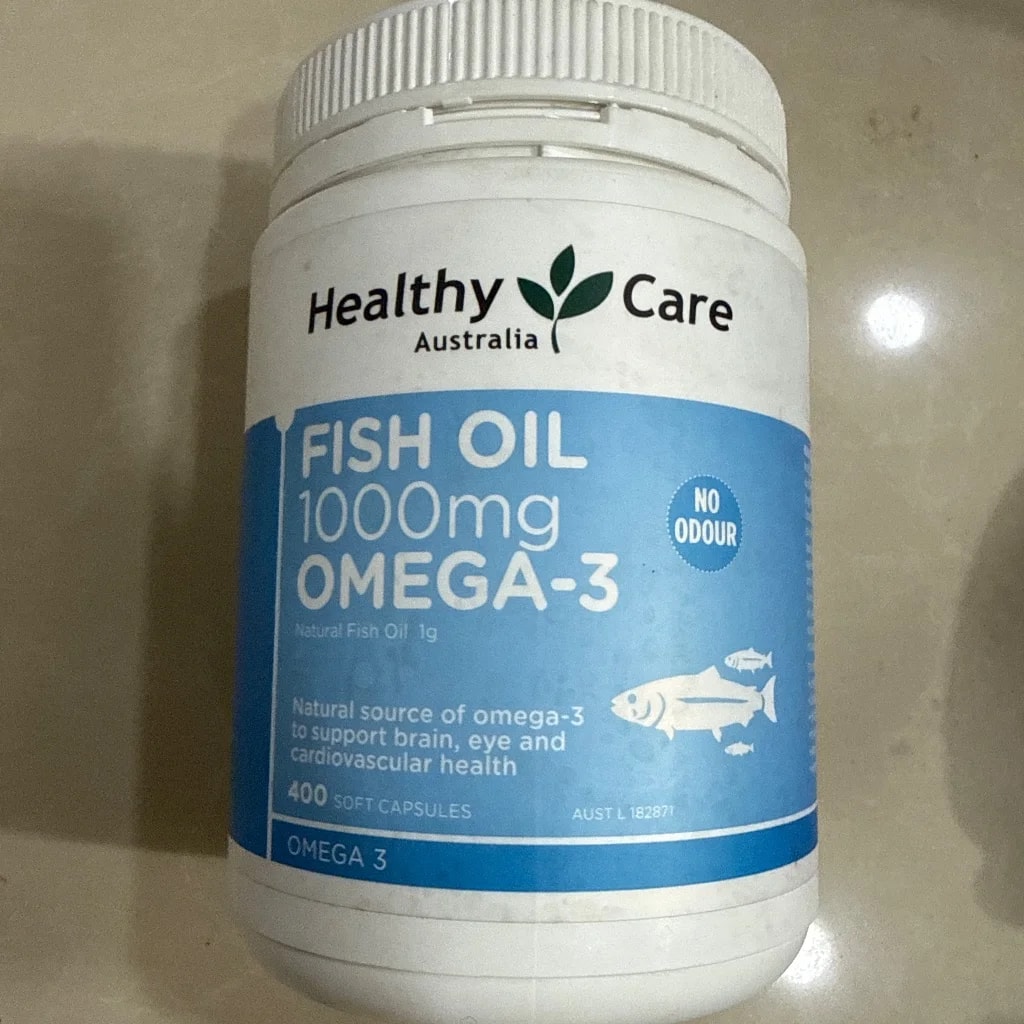 Fish oil Omega 3 Natural Fish oil 1g /EPA 180mg /DHA 120mg - PONLEU DOUNG DARA PHARMACY