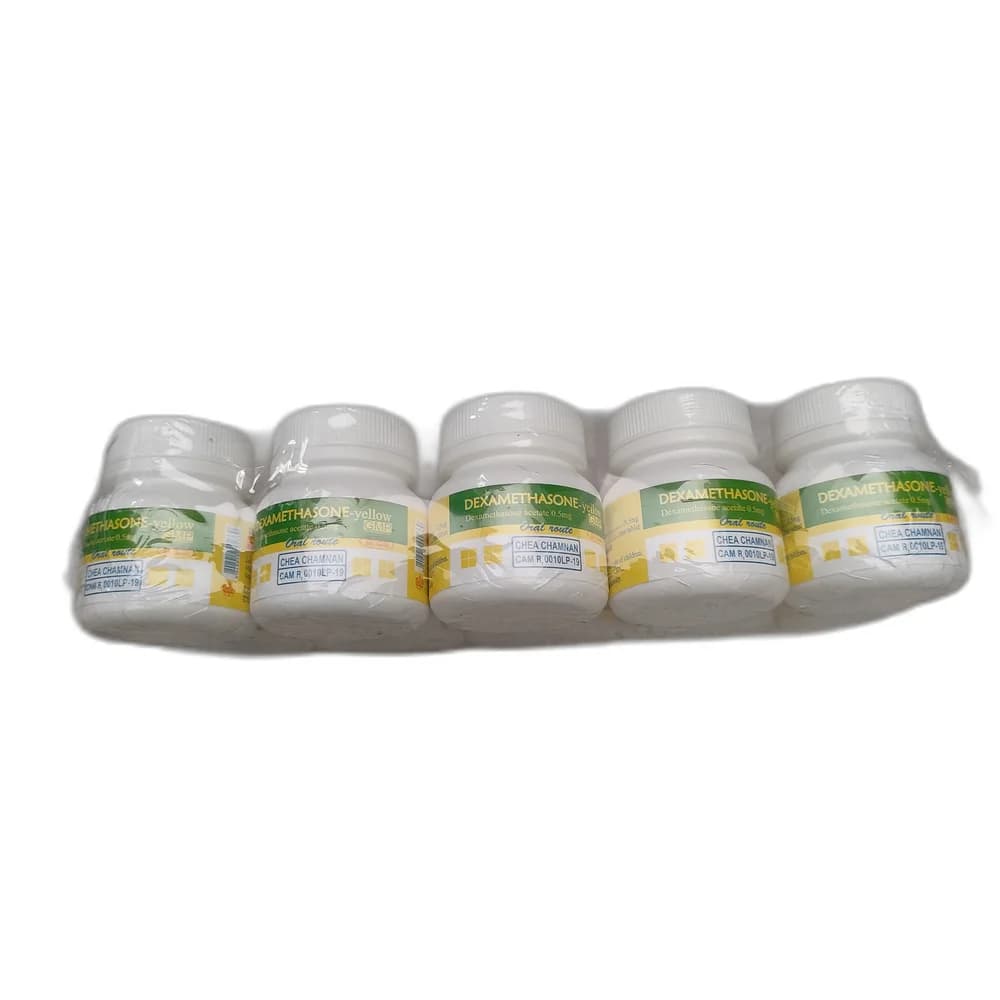 Dexamethasone-yellow 0.5 mg
