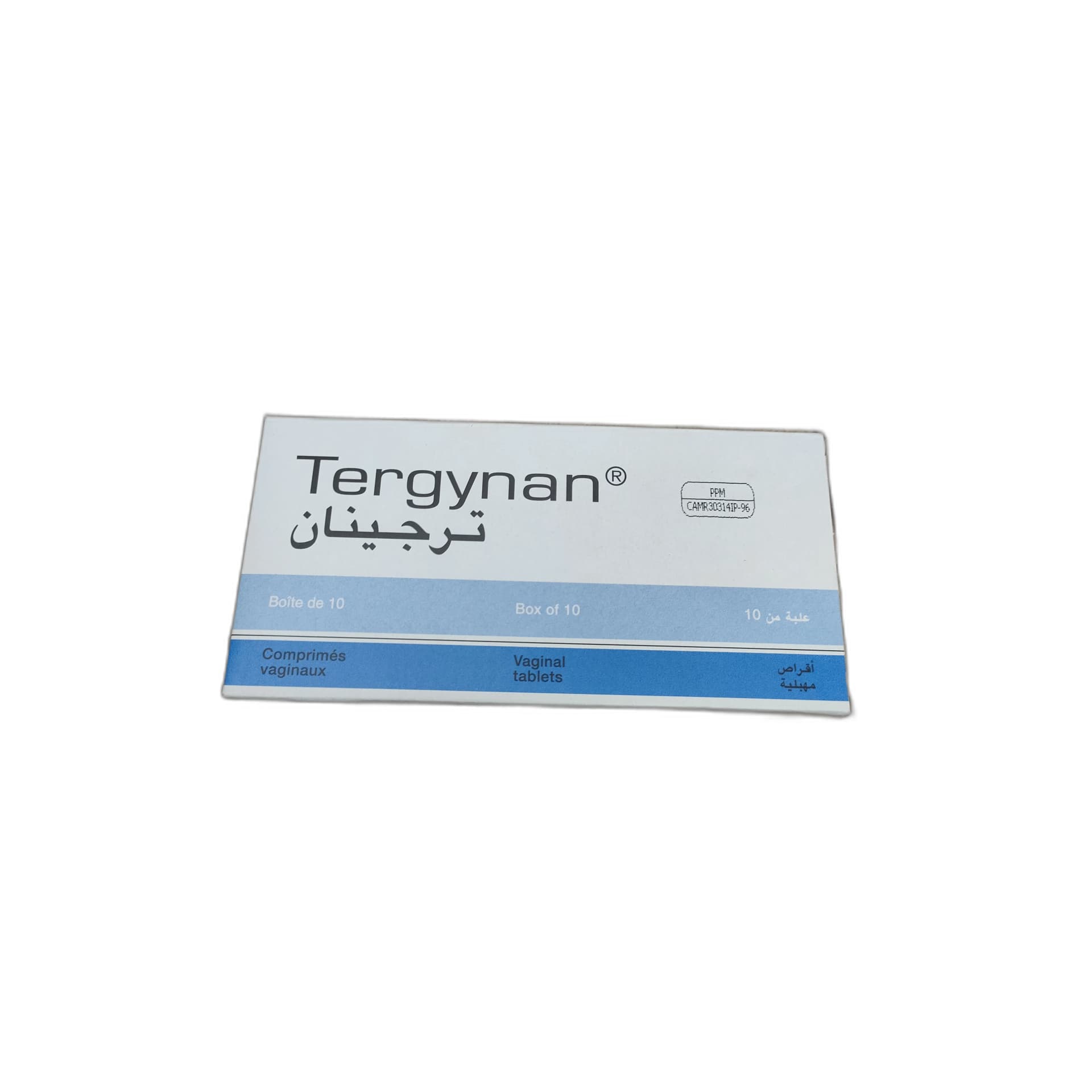 Tergynan Vaginal Tablets Ternidazole 200mg + Neomycin sulfate 100mg + Nystatin 100,000 IU + Prednisolone metasulfobenzoate sodium 3mg