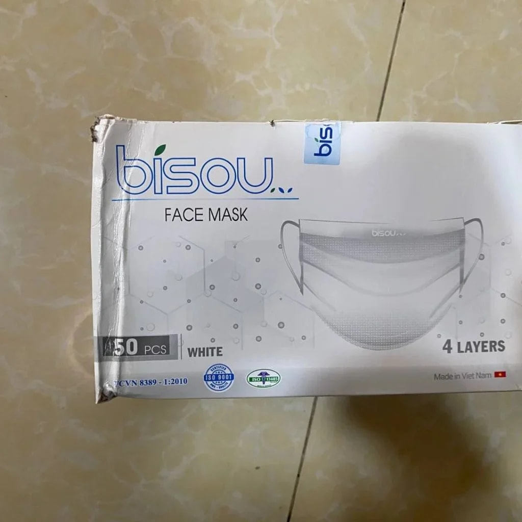 biSOu Face Masks 50 pieces - MONGKUL SOKHAPHEAP PHARMACY