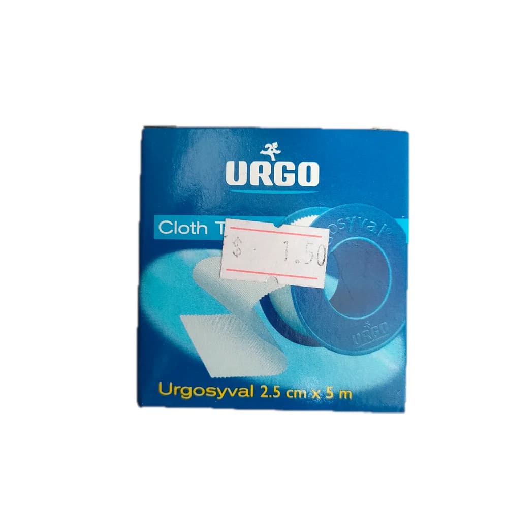 Urgo Urgosyval Cloth Tape 2.5 cm x 5 m