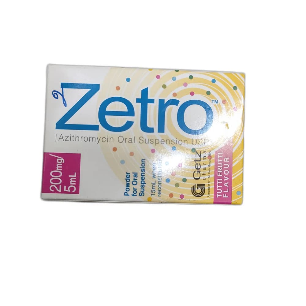 Zetro 200 mg/5 ml