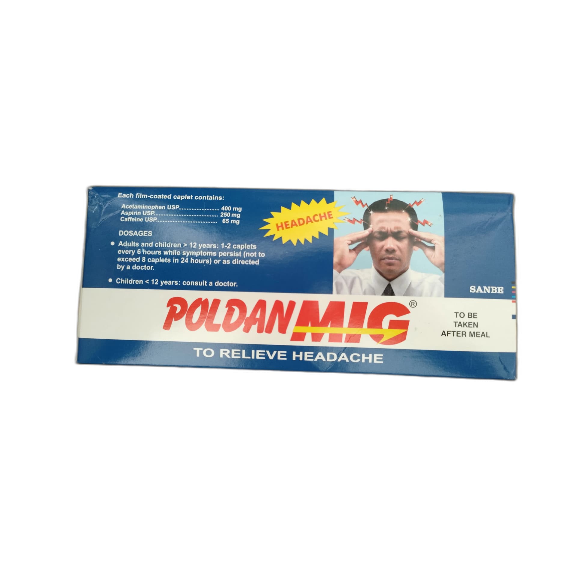 Poldan Mig 400 mg / 250 mg / 65 mg