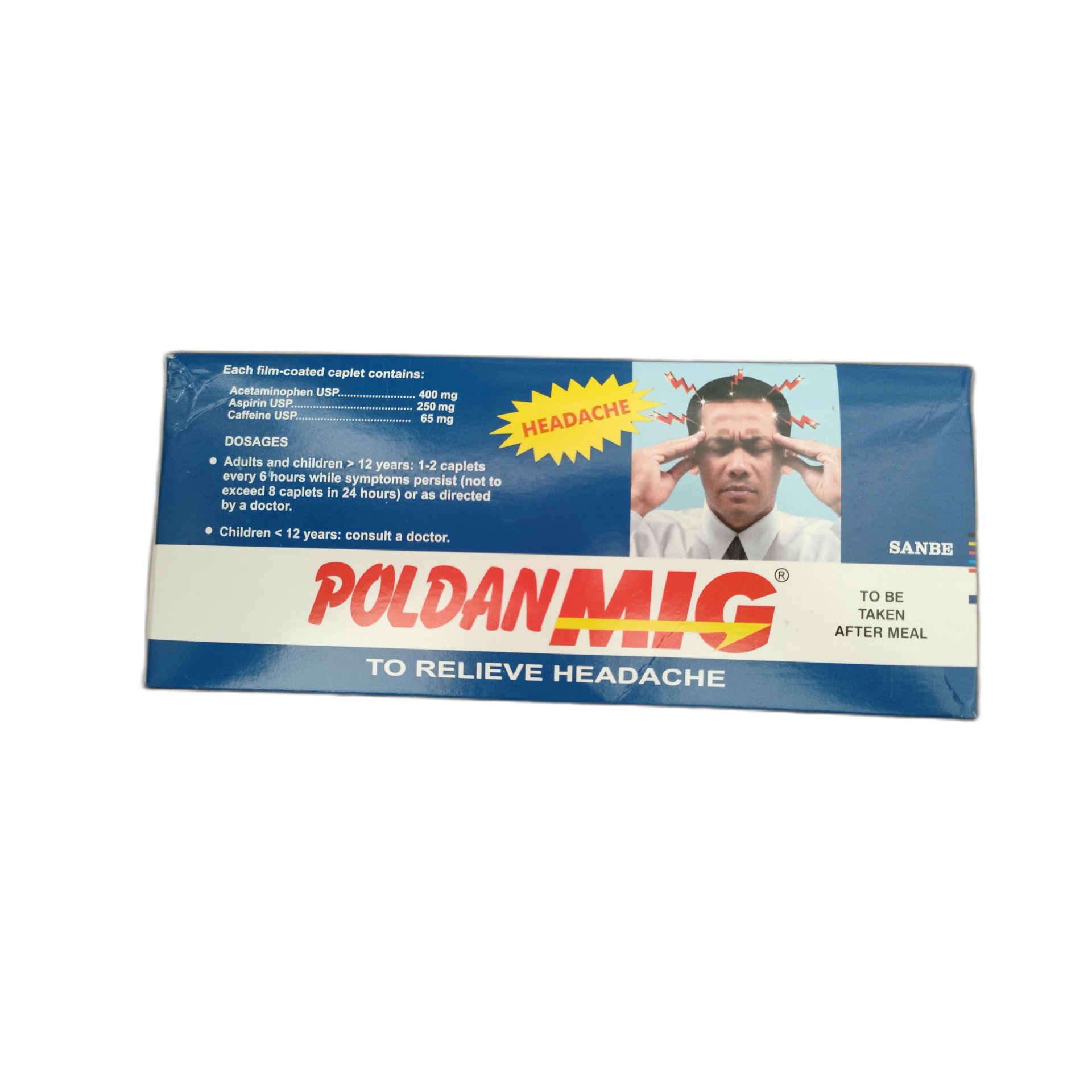 Poldan Mig 400 mg / 250 mg / 65 mg - PHARMARCY DARA RAKSMEY KOK CHAMBOK